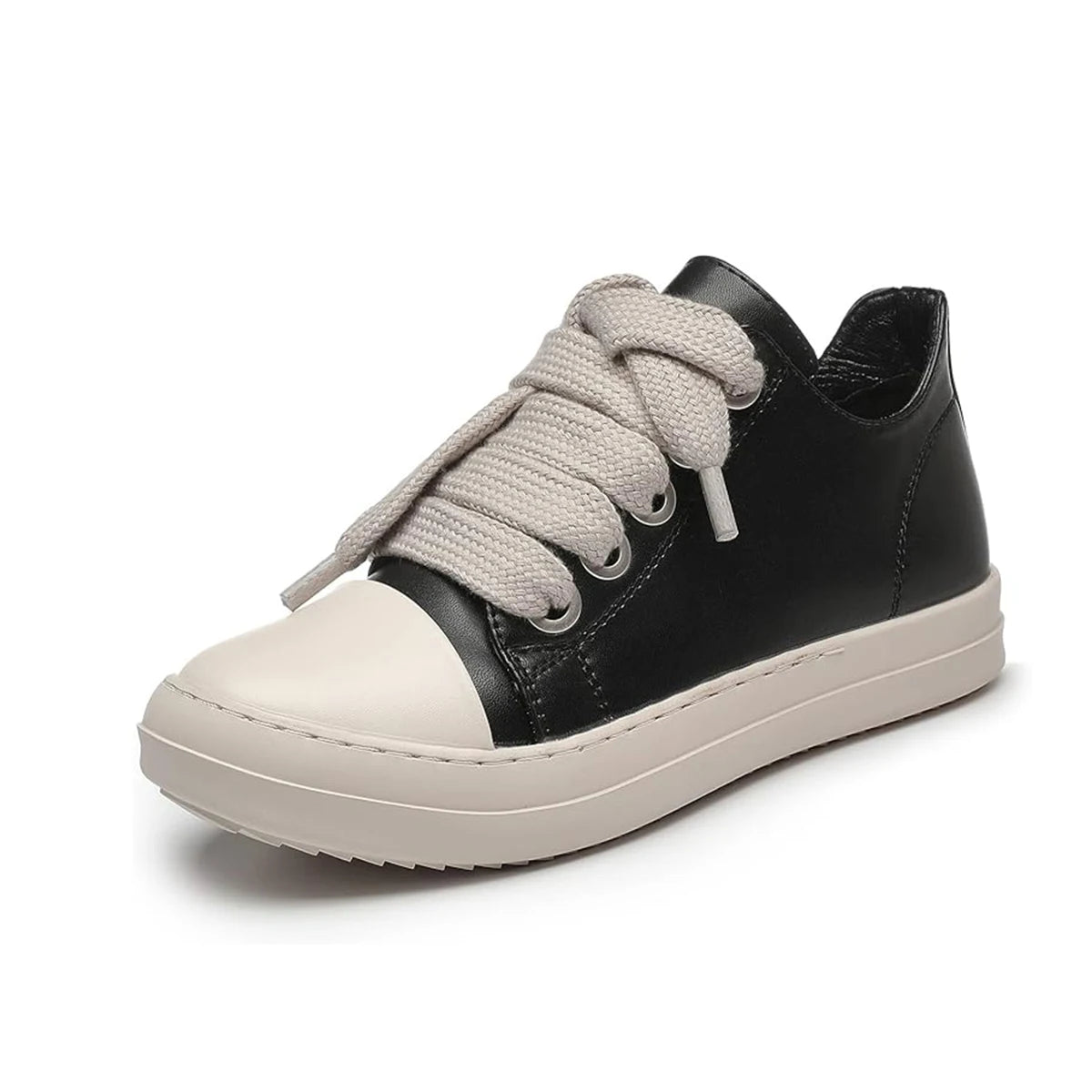 Mens Casual Shoes Low Cut Flat Bottom Sneakers