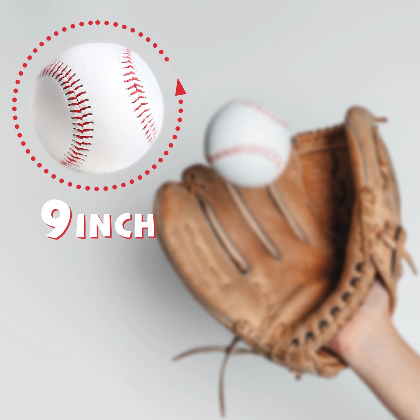 Bucket Of Baseballs 24 Pack Leather Covered Training Balls